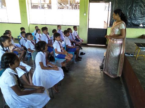 Sati Pasala Programme At Wp Gm Bandaranayakepura Primary School