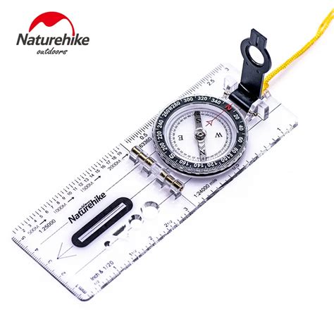 Naturehike Directional Compass Transparent Foldable Ultralight Portable