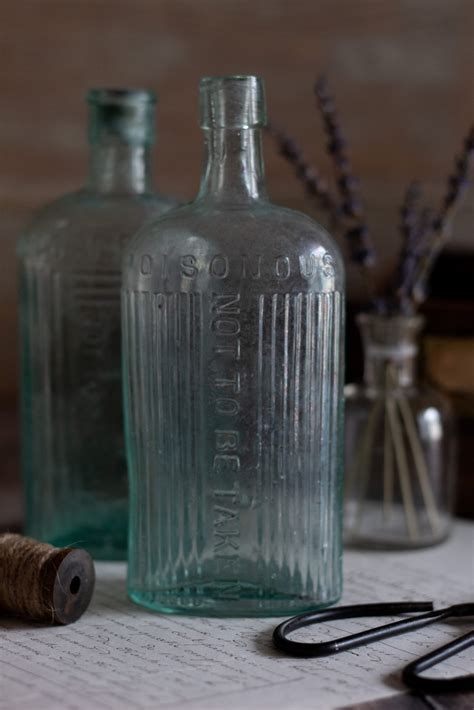 Old Poison Bottle - Tobias Interiors