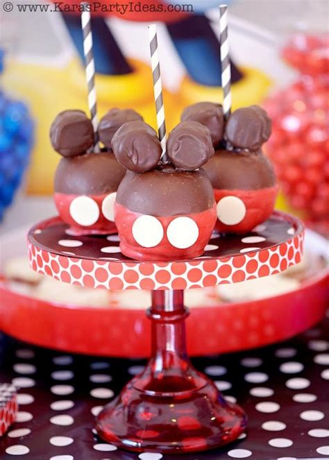 Mickey, minnie, donald, daisy, goofy, and pluto along with cool and fun shapes. Kara's Party Ideas Mickey Mouse themed birthday party ...