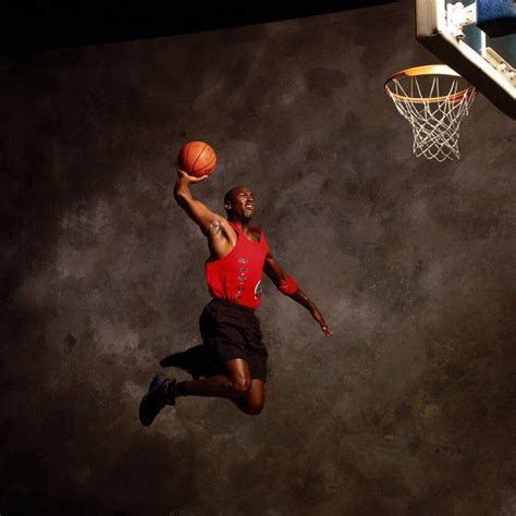 Basket Ball Players In Action Michael Jordan In Action