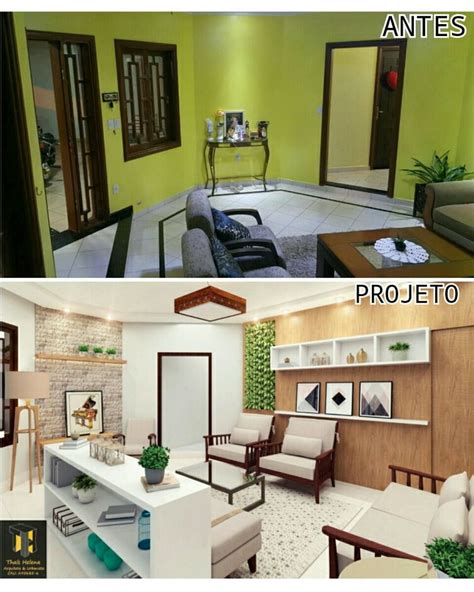 Antes & depois… antes da posse. Antes e Depois, Sala de Estar, em Pedro Juan Caballero ...