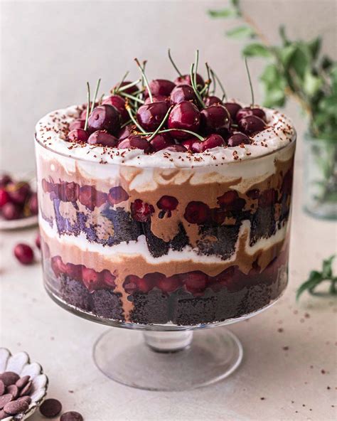 Vegan Black Forest Trifle Rainbow Nourishments