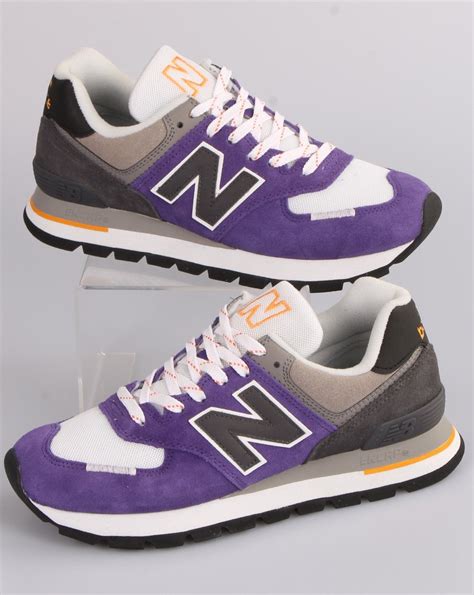 New Balance Ml574 Trainer Purplegrey 80s Casual Classics