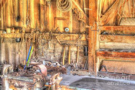 Old Rustic Workshop Photograph By Jimmy Ostgard Pixels