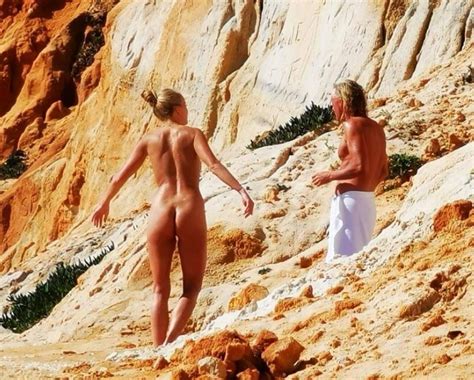 German Milf Naked On The Fkk Beach In Portugal Pics XHamster