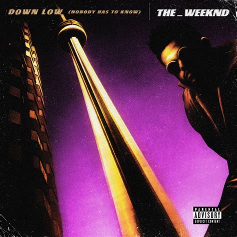 Down Low Cover Artwork Rtheweeknd