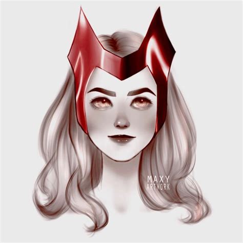 Maxy Artwork On Instagram Scarlet Witch Sketch So U Guys Dont Get To