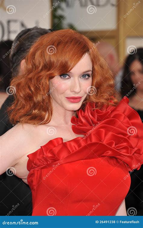 Christina Hendricks Editorial Stock Photo Image Of Annual 26491238