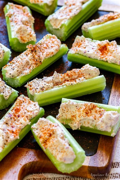 Stuffed Celery Recipe Appetizer Addiction