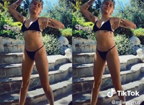 Miley Cyrus tańczy w bikini do piosenki Noah Wspaniała starsza siostra