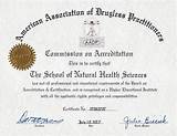 Naturopathic Doctor Certification