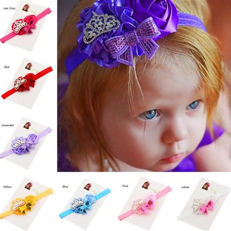 Mhssun 5pcslot Children Flower Hairbands Headbands For Kids Girls