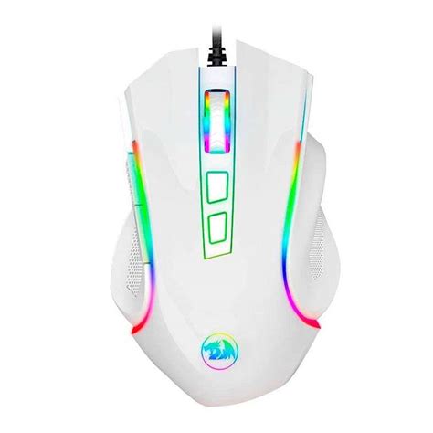 Redragon M607 Griffin 7200 Dpi Rgb Gaming Mouse White Price In