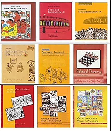 Ncert Book For Polity Books Set Class 6 To 12 9 Books Upsc Book Shop