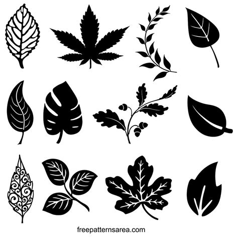Leaf Silhouette Vectors Download Free Nature Inspired Designs