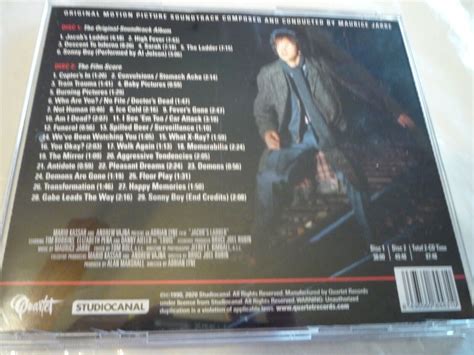 Jacob S Ladder 25th Anniversary Expanded Soundtrack 2 Cd Maurice Jarre Quartet Ebay