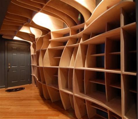 Avoid wood shelving because moisture in the floor will wick upward, potentially damaging your shelving and its contents. Basement Shelving Ideas - HomesFeed