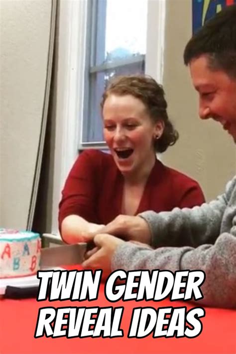 Twin Gender Reveal Ideas With Video Examples