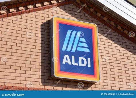 Sign With Aldi Logo Editorial Photo Image Of Brand 250526856