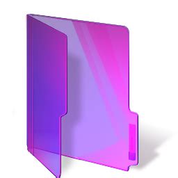 Purple Folder Icon At Vectorified Com Collection Of Purple Folder