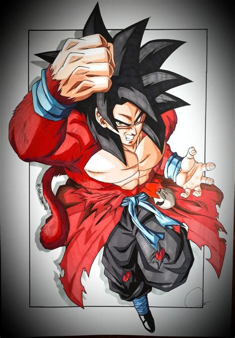 Goku Xeno Ssj By Andrewdragonball Dragon Ball Super Manga Dragon Ball