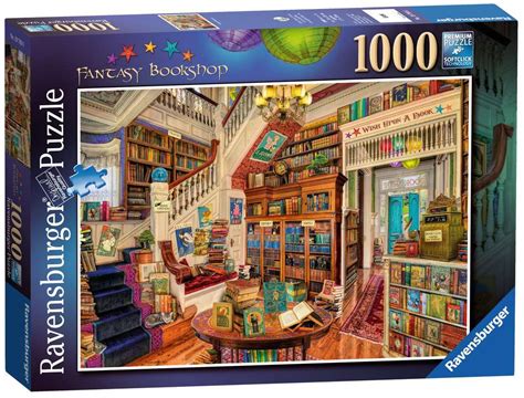 Ravensburger Aimee Stewart The Fantasy Bookshop 1000 Piece Puzzle The