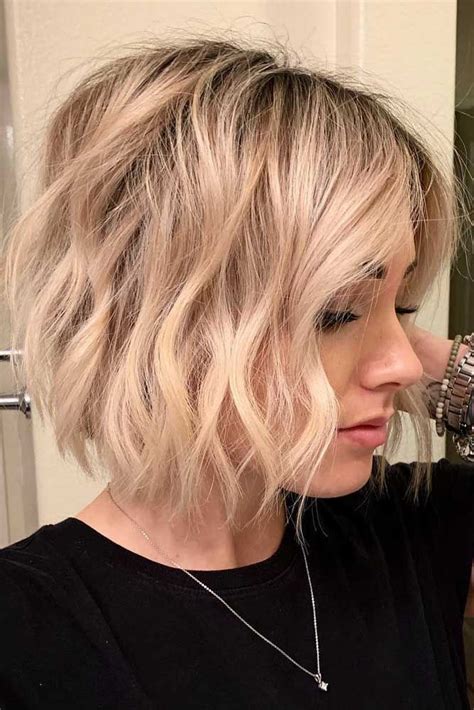 15 Fantastic Hairstyles For Women Over 50 Short Bob With Beach Waves