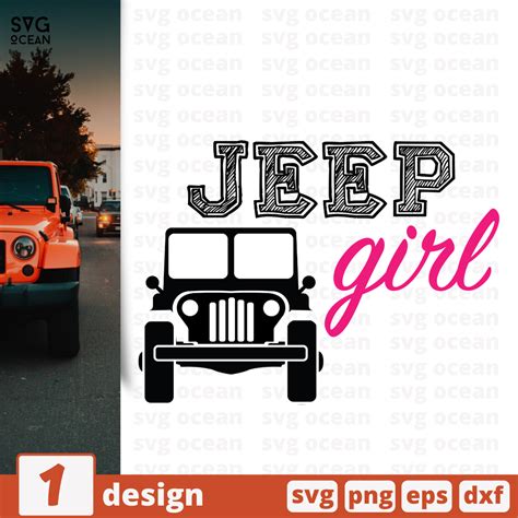 Free Jeep Girl Svg File For Cricut Svg Ocean