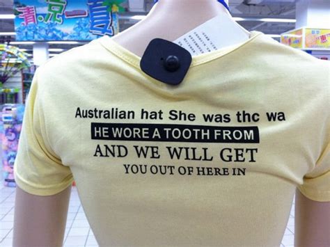These Badly Translated English T Shirts Over In Asia Are The Absolute Best