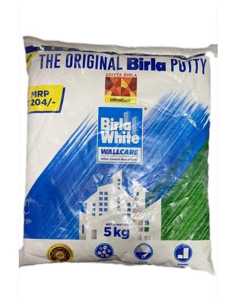 20 Kg Birla White Putty At Rs 550bag Birla White Wall Putty In