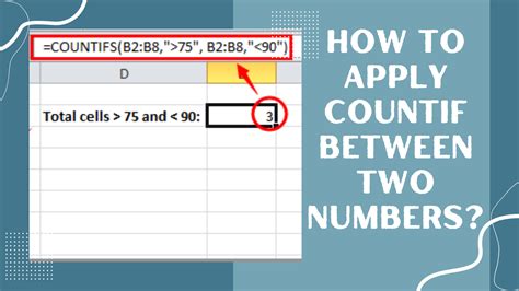 How To Apply Countif Between Two Numbers Earn And Excel