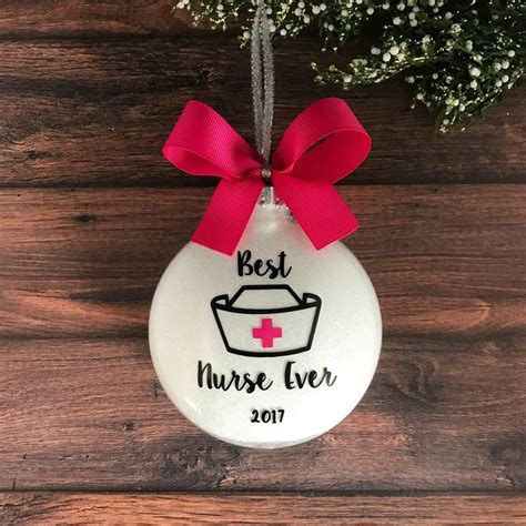 Personalized Nurse T Ideas Nurse Ornament T For Nurse Etsy