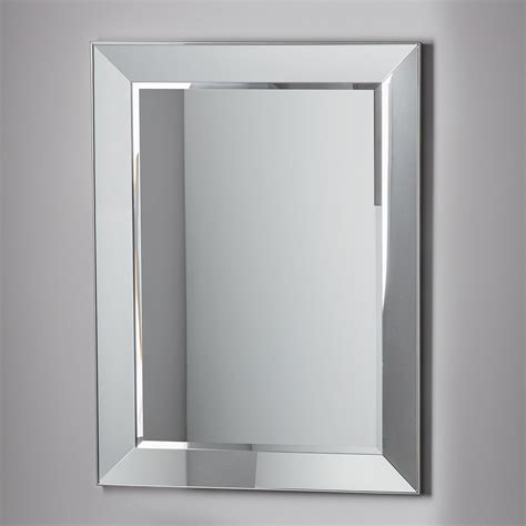 Bralan Rectangle Wall Mirror Wall Mirror Homesdirect365