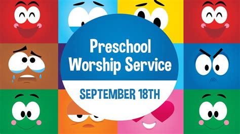 September 18th 2022 Preschool Worship Experience Youtube