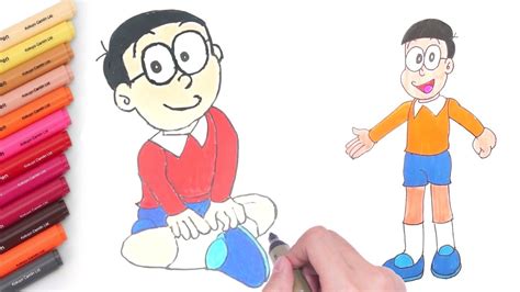 How To Draw A Nobita Drawing Drawing Tutorial Step By Step Easy