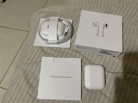 Apple airpods case mit original ladekabel&verpackung. Fone Bluetooth AirPods Apple Série 2 Original | Mercaloco ...