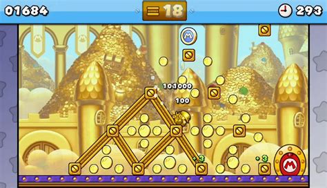 Mario Vs Donkey Kong Tipping Stars Gameplay Screenshot Golden Mario