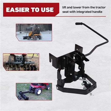 Garden Tractor Sleeve Hitch Attachment Rear Mount Fit For Husqvarna