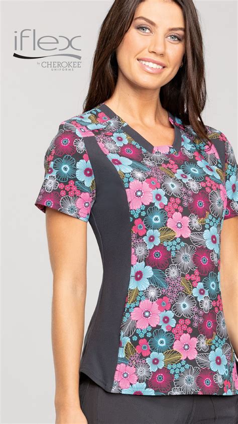 Perfect Floral Scrub Tops For Spring💐 Medical Scrubs Outfit Scrubs