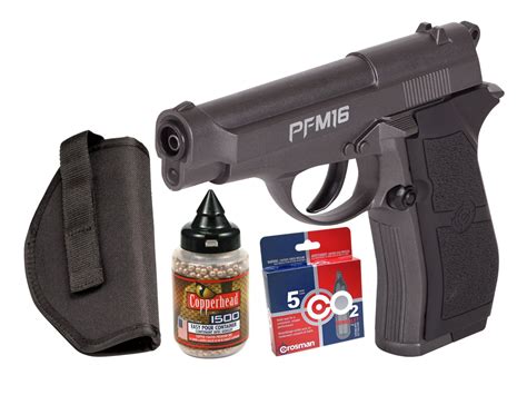 Crosman PFM Full Metal CO BB Pistol Kit Air Gun Pyramyd Air