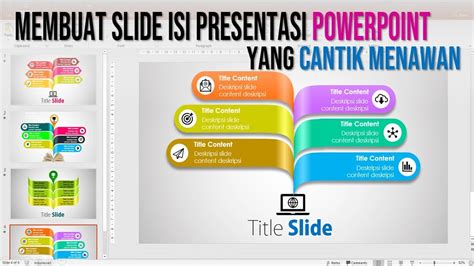 Cara Membuat Slide Isi Presentasi Powerpoint Yang Cantik Menawan Tutorial