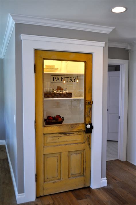 Vintage Farmhouse Pantry Door