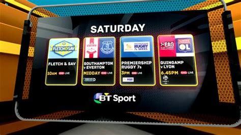 We're at the heart of sport. Watch Southampton v Everton live on BT Sport 1 | BT Sport