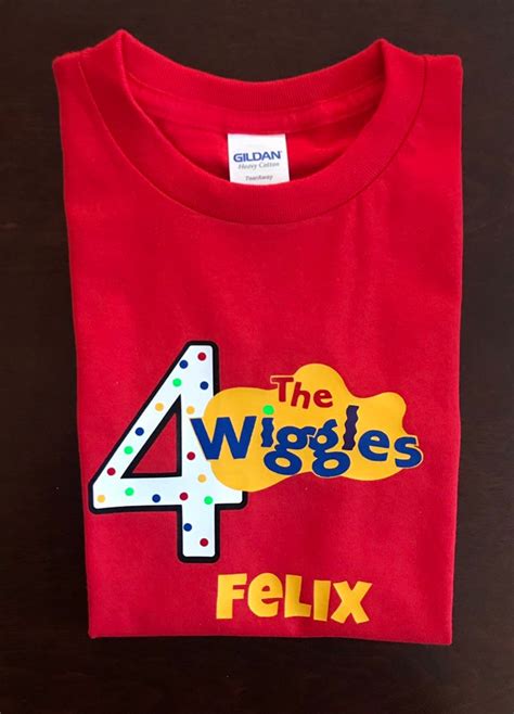 The Wiggles Shirt Wiggles Shirt Birthday Shirt Wiggles Etsy