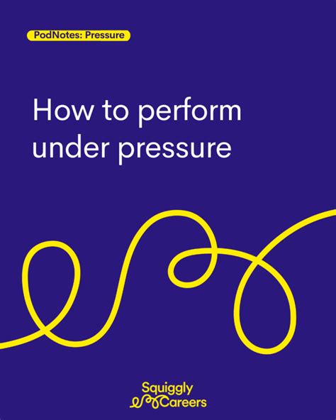 How To Perform Under Pressure Amazing If