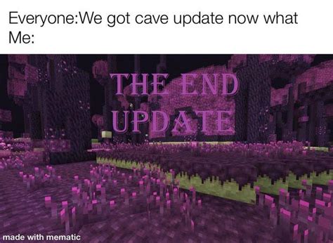It includes a brand new, terrifying miniboss, three new what new features will the 1.17 caves & cliffs update part 1 add to minecraft? 36 Memes from Minecraft's Surprise Caves & Cliffs Update - Funny Gallery | eBaum's World