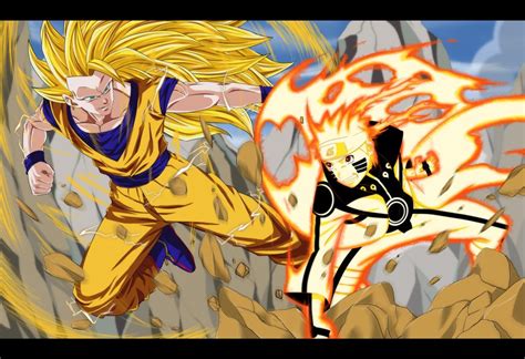 Commission Naruto Vs Goku By Dannex009 On Deviantart Naruto Vs