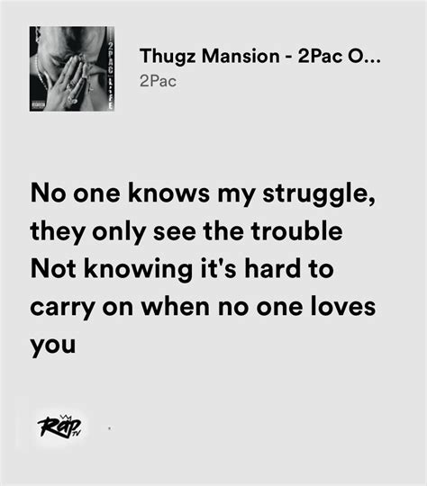 Relatable Iconic Lyrics On Twitter 2pac Thugz Mansion