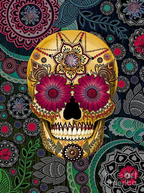 Hd Sugar Skull Wallpaper Wallpapersafari